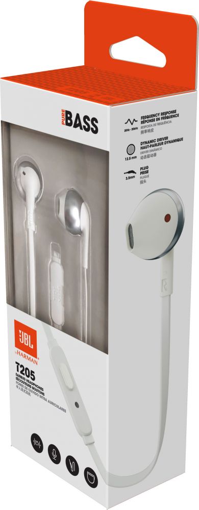 Jbl best sale t205 chrome